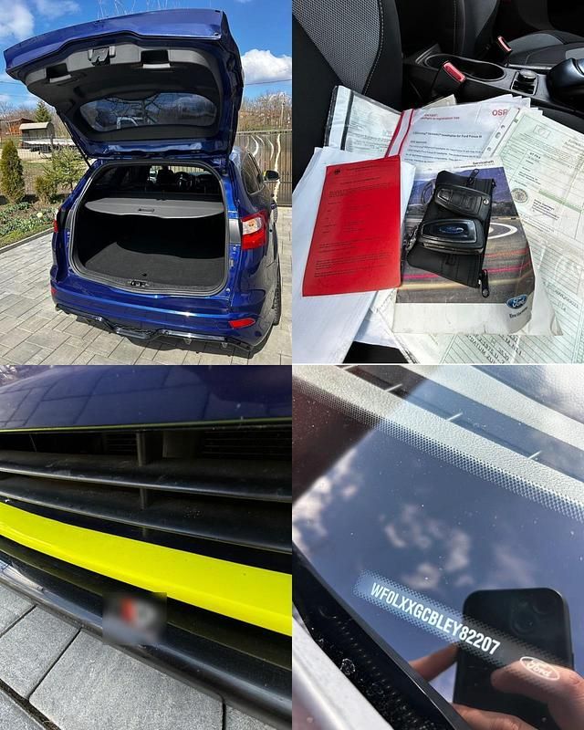 Gebraucht Ford Focus ST-Line 95 PS (69 kW) 2014 Blau Kombi