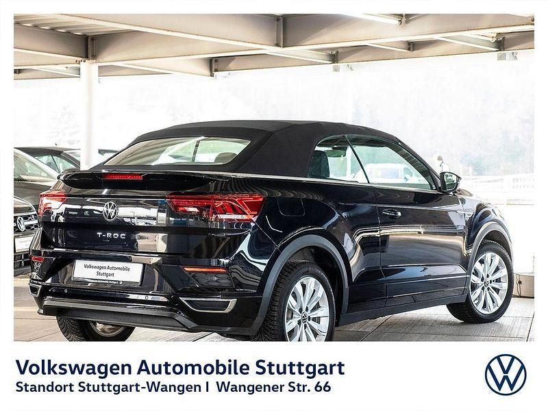 Gebraucht VW T-Roc Cabriolet R-line 150 PS (110 kW) 2022 Deep black perleffekt Cabrio