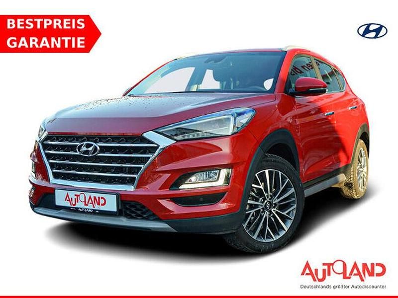 Rot Gebraucht 2018 Hyundai Tucson Passion SUV | 21.950 € (Etwas zu teuer) - Bild 1/4