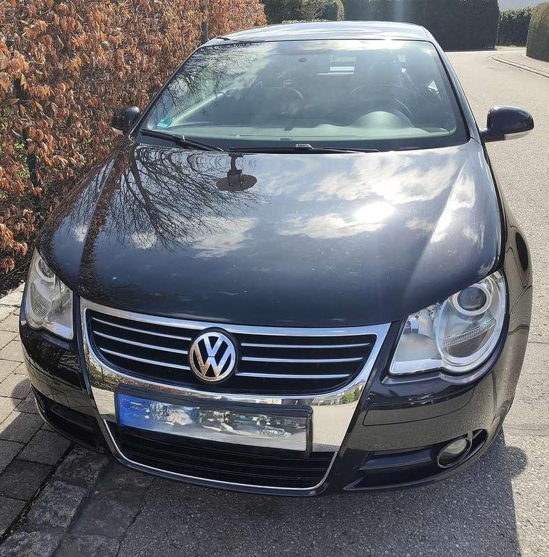 Gebraucht VW Eos 150 PS (110 kW) 2008 Schwarz Cabrio