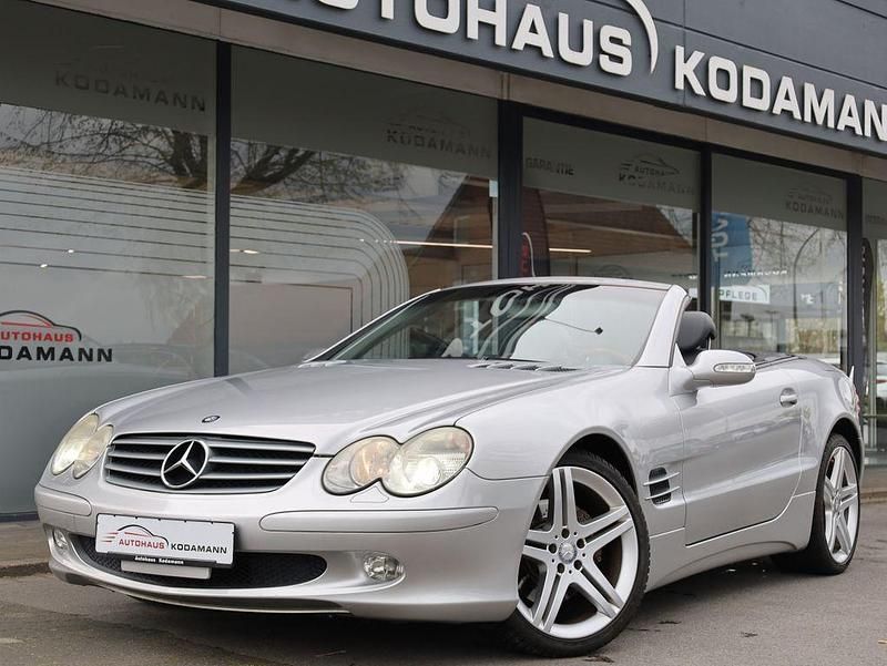 Gebraucht Mercedes SL500 306 PS (225 kW) 2003 Brillantsilber  metallicl Cabrio