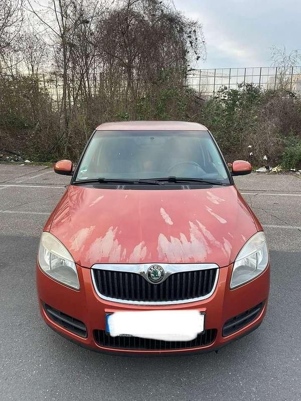 Gebraucht Skoda Fabia 60 PS (44 kW) 2008 Orange Limousine