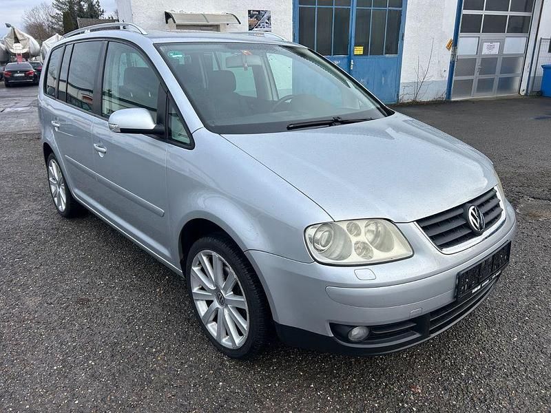 Gebraucht VW Touran Highline 116 PS (85 kW) 2004 Silber Van / Kleinbus