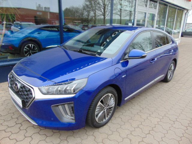 Blau Gebraucht 2020 Hyundai Ioniq Premium Limousine | 17.980 € (Fairer Preis) - Bild 1/4