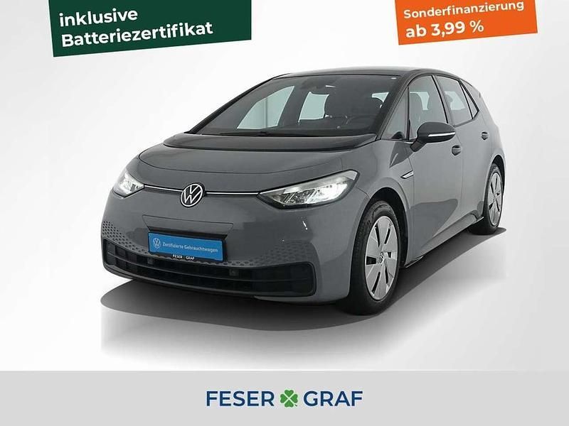Grau Gebraucht 2021 VW ID.3 Life Kleinwagen | 19.420 € (Guter Preis) - Bild 1/2