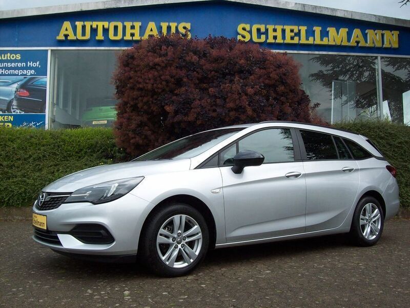 Silber Gebraucht 2021 Opel Astra Edition Kombi | 16.670 € (Fairer Preis) - Bild 1/4
