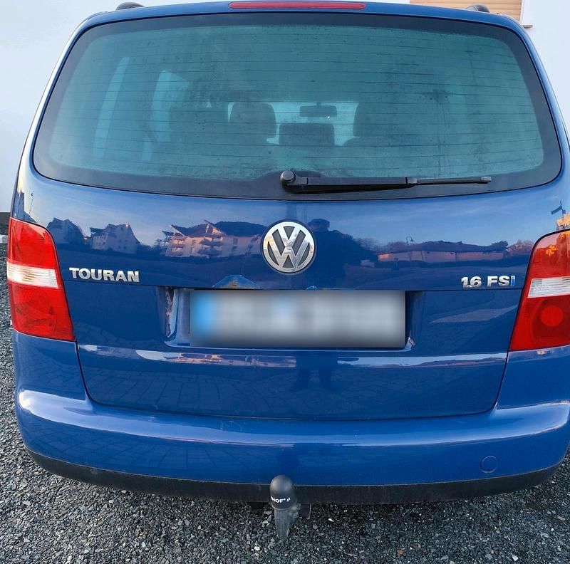 Gebraucht VW Touran 116 PS (85 kW) 2004 Blau Van / Kleinbus