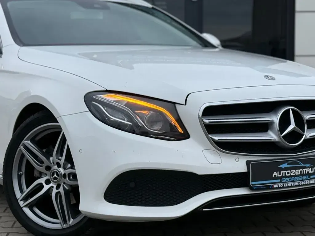 Brugt Mercedes E220 194 HK (142 kW) 2017 Hvid Stationcar