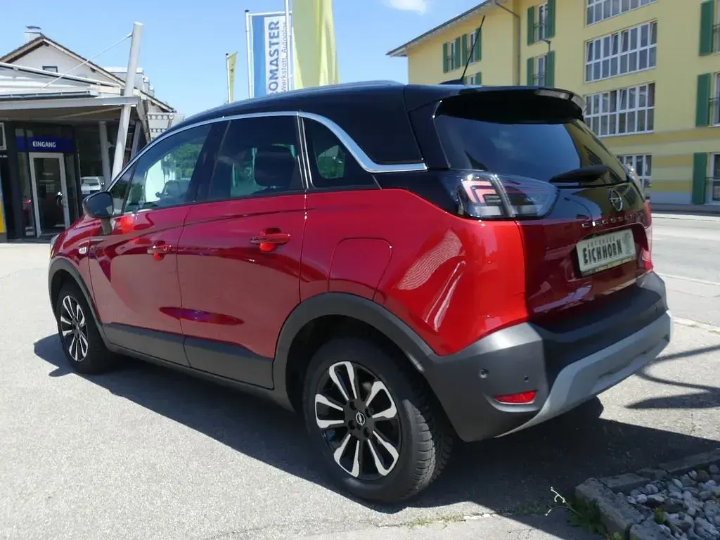 Gebraucht Opel Crossland Elegance 110 PS (80 kW) 2021 Rot SUV