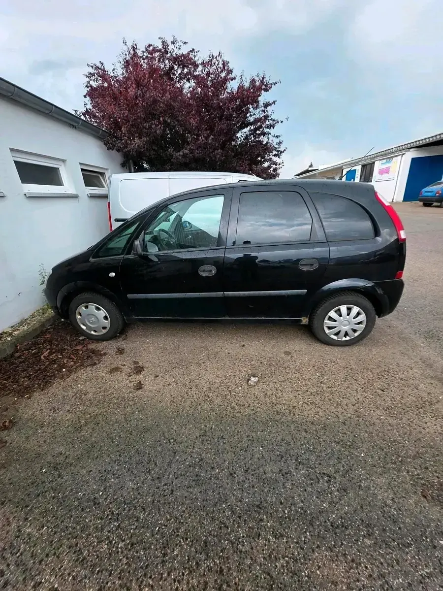 Gebraucht Opel Meriva 115 PS (84 kW) 2004 Schwarz Van / Kleinbus