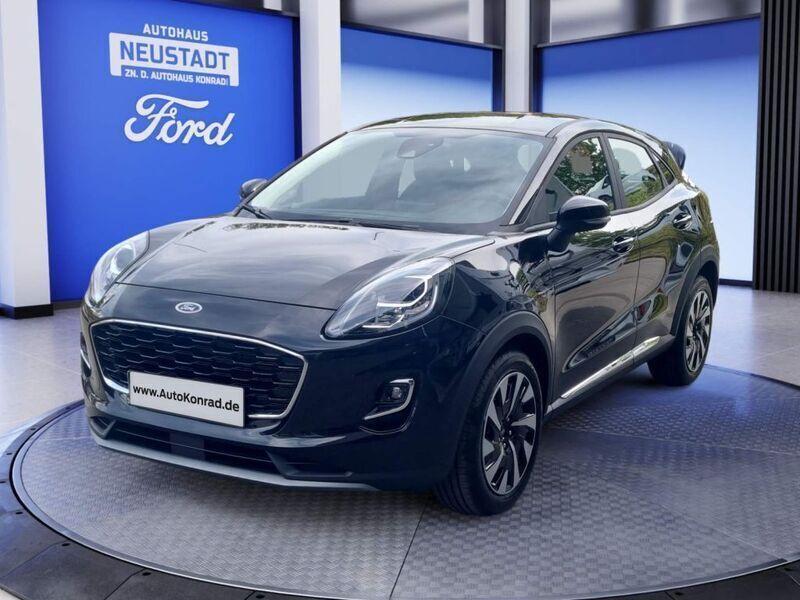 Agate black metallic Neu 2024 Ford Puma Titanium SUV | 26.690 € (Fairer Preis) - Bild 1/4