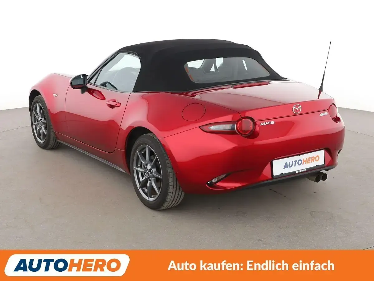 Gebraucht Mazda MX5 Prime-Line 132 PS (97 kW) 2019 Rot Cabrio