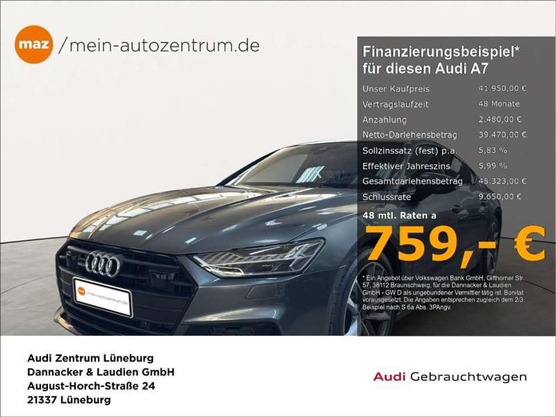 Gebraucht Audi A7 Sport 252 PS (185 kW) 2020 Daytonagrau perleffekt Limousine