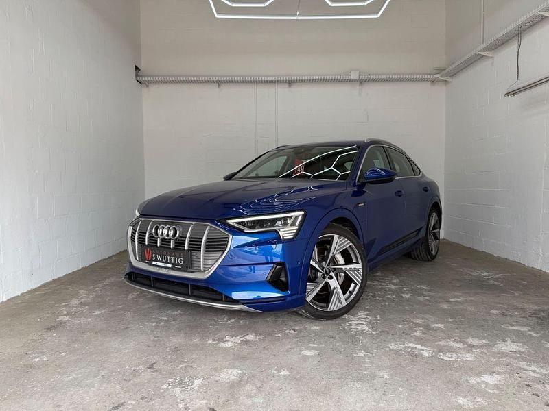 Gebraucht Audi e-tron Sportback Advanced 300 kW (408 PS) 2021 Blau SUV