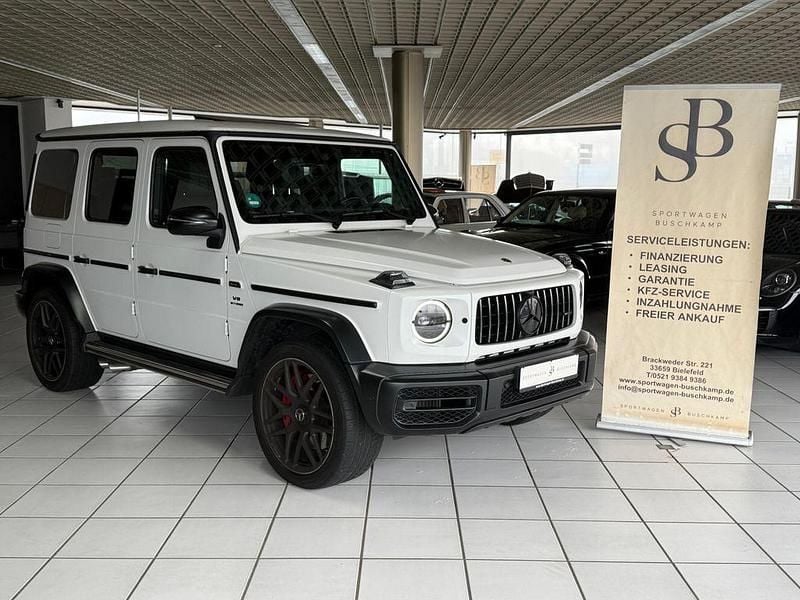 G manufaktur opalithweiss magn Gebraucht 2024 Mercedes G63 AMG AMG SUV | 174.900 € (Superpreis) - Bild 1/4