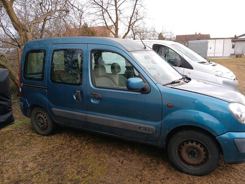 Gebraucht Renault Kangoo 65 PS (47 kW) 2003 Blau Van / Kleinbus