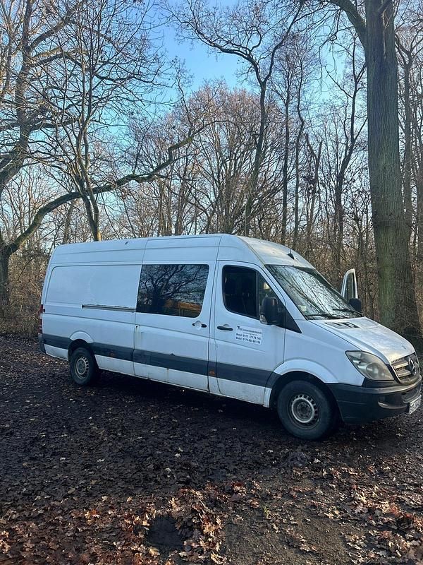 Weiß Gebraucht 2009 Mercedes Sprinter Van | 3.300 € (Guter Preis) - Bild 1/4