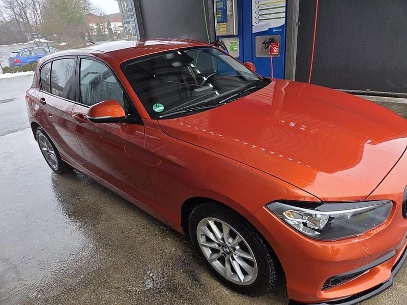 Gebraucht BMW 118 136 PS (100 kW) 2017 Orange Kleinwagen