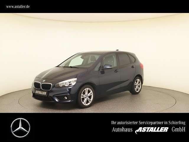 Blau Gebraucht 2016 BMW 218 Active Tourer Advantage Van / Kleinbus | 9.699 € (Superpreis) - Bild 1/4