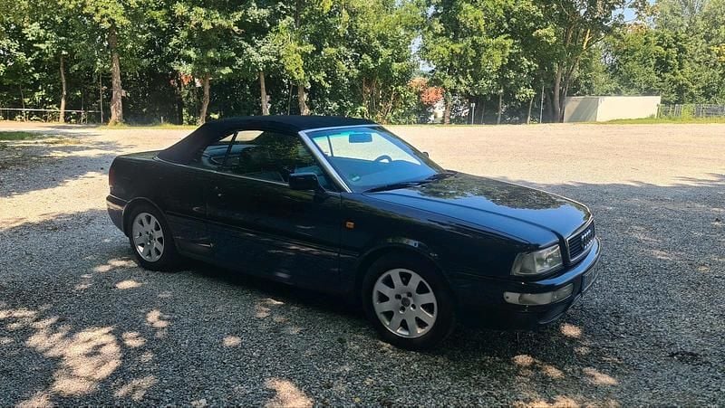 Schwarz Gebraucht 1998 Audi 80 Cabrio | 9.999 € (Fairer Preis) - Bild 1/4
