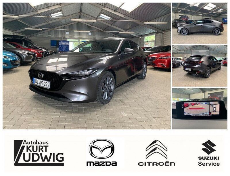 Machine gray Gebraucht 2023 Mazda 3 Exclusive-Line Limousine | 26.990 € (Etwas zu teuer) - Bild 1/4