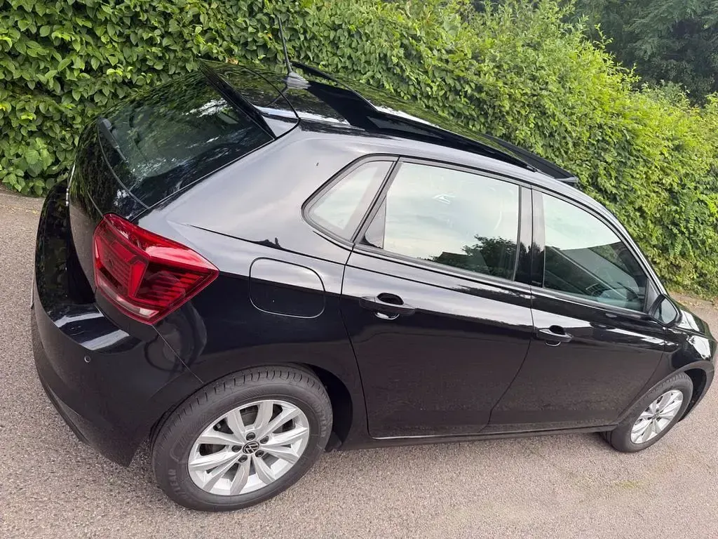 Gebraucht VW Polo Highline 95 PS (69 kW) 2021 Schwarz Kleinwagen