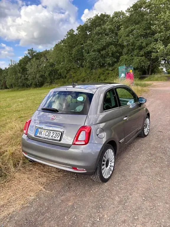 Gebraucht Fiat 500 Lounge 69 PS (50 kW) 2018 Grau Kleinwagen