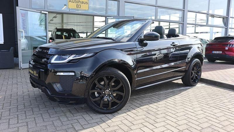 Schwarz Gebraucht 2016 Land Rover Range Rover evoque SE Dynamic Cabrio | 19.991 € (Guter Preis) - Bild 1/4