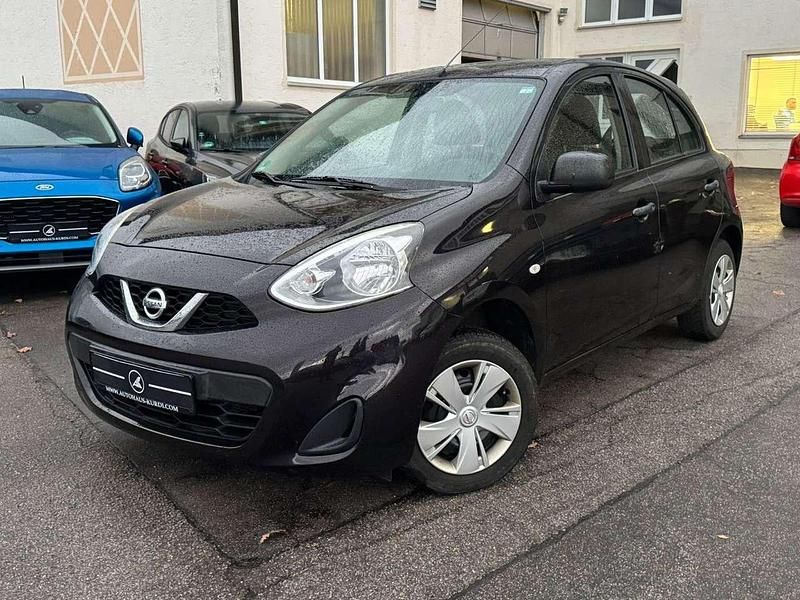 Schwarz Gebraucht 2015 Nissan Micra Visia Kleinwagen | 5.990 € (Fairer Preis) - Bild 1/4