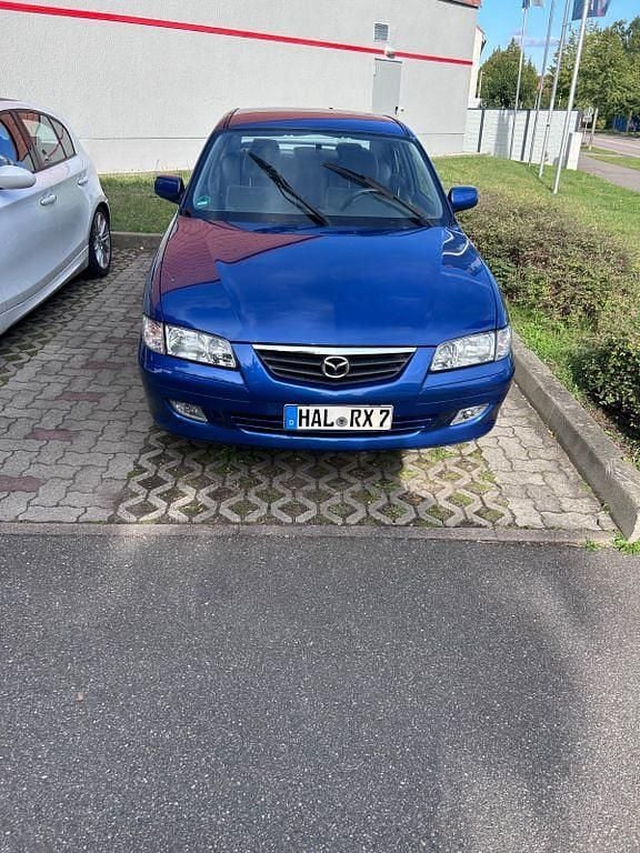 Blau Gebraucht 2000 Mazda 626 Exclusive Limousine | 1.100 € (Fairer Preis) - Bild 1/4