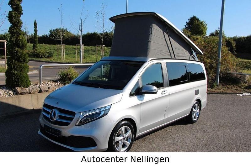 Brillantsilber Gebraucht 2021 Mercedes V220 Marco Polo Van / Kleinbus | 58.990 € (Fairer Preis) - Bild 1/4