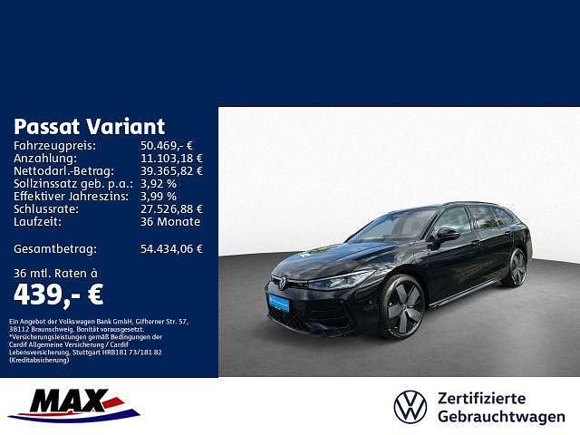 Schwarz Gebraucht 2025 VW Passat R-line Kombi | 50.469 € (Etwas zu teuer) - Bild 1/3