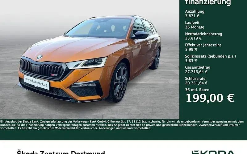 Gebraucht Skoda Octavia RS 265 PS (194 kW) 2022 Kombi