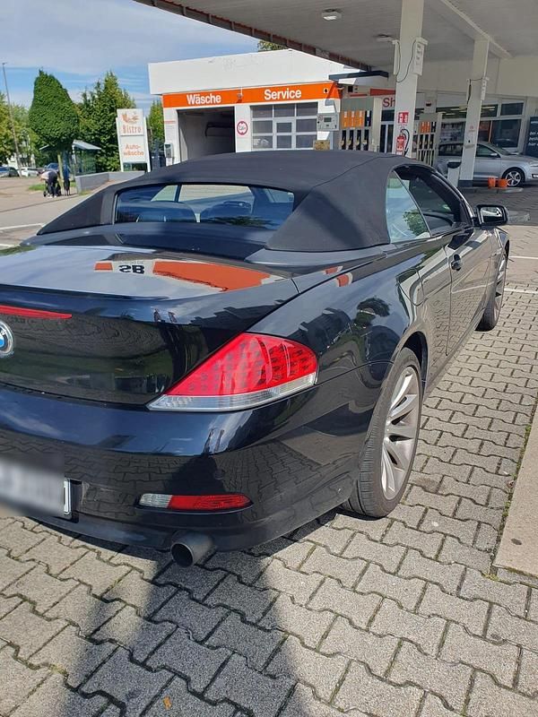 Schwarz Gebraucht 2006 BMW 630 Cabriolet Cabrio | 10.200 € (Superpreis) - Bild 1/4