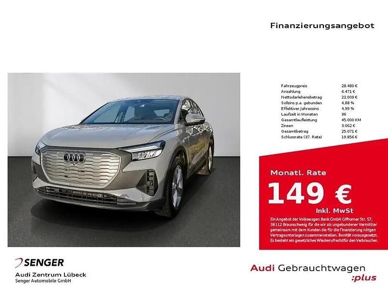 Kieselgrau Gebraucht 2022 Audi Q4 Sportback e-tron Comfort SUV | 28.480 € (Etwas zu teuer) - Bild 1/1