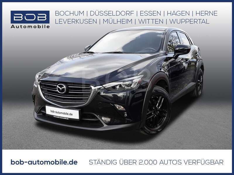 Onyxschwarz metallic (schwarz) Gebraucht 2019 Mazda CX-3 Exclusive SUV | 16.999 € (Fairer Preis) - Bild 1/3
