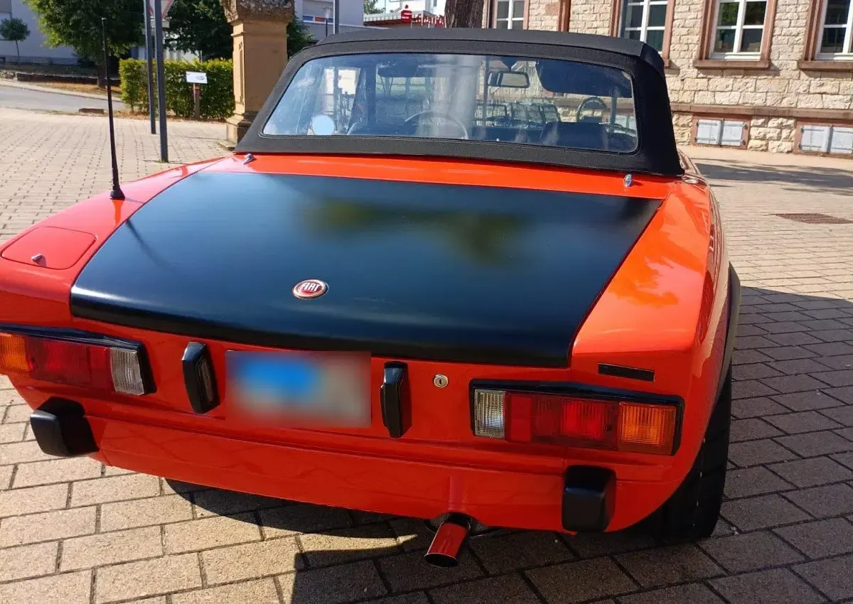 Gebraucht Fiat 124 Abarth 83 PS (61 kW) 1978 Orange Cabrio