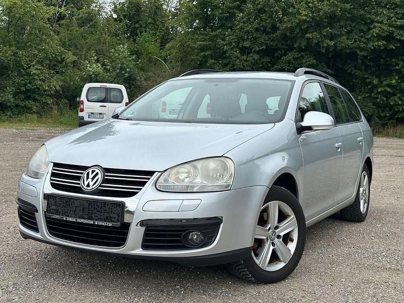Silber Gebraucht 2008 VW Golf V Trendline Kombi | 1.890 € (Superpreis) - Bild 1/4