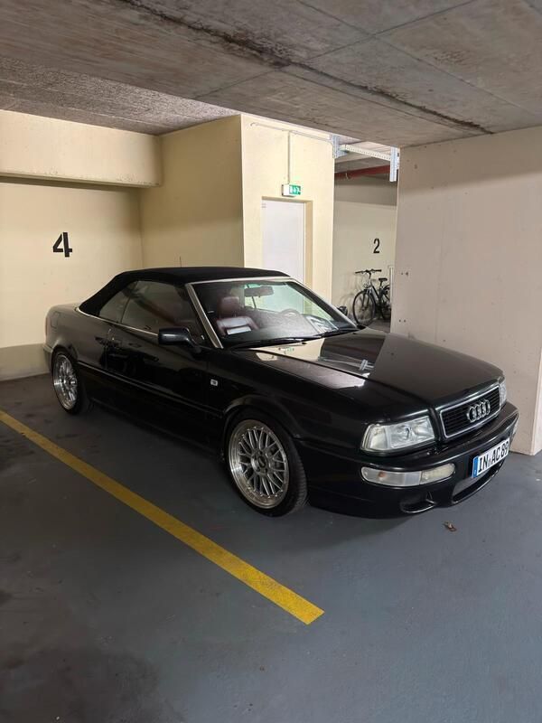 Schwarz Gebraucht 1998 Audi 80 Design Cabrio | 9.449 € - Bild 1/4