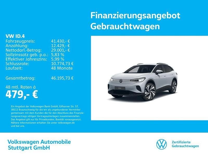 Gebraucht VW ID.4 Pro 210 kW (286 PS) 2025 Scale silver metallic SUV