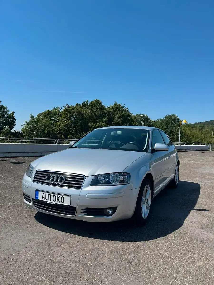 Gebraucht Audi A3 Attraction 102 PS (75 kW) 2003 Silber Kleinwagen