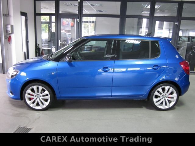 Gebraucht Skoda Fabia RS 180 PS (132 kW) 2013 Blau metallic Kleinwagen