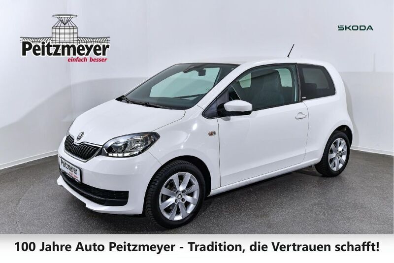 Weiß Gebraucht 2018 Skoda Citigo Clever Kleinwagen | 9.370 € (Etwas zu teuer) - Bild 1/4