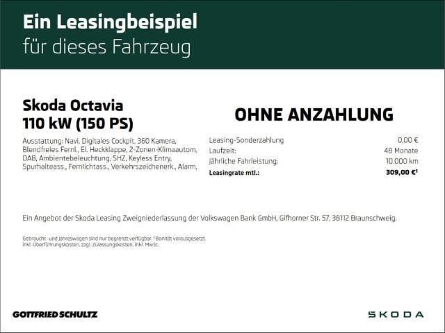 Grau Gebraucht 2025 Skoda Octavia Selection Kombi | 31.450 € (Fairer Preis) - Bild 1/1