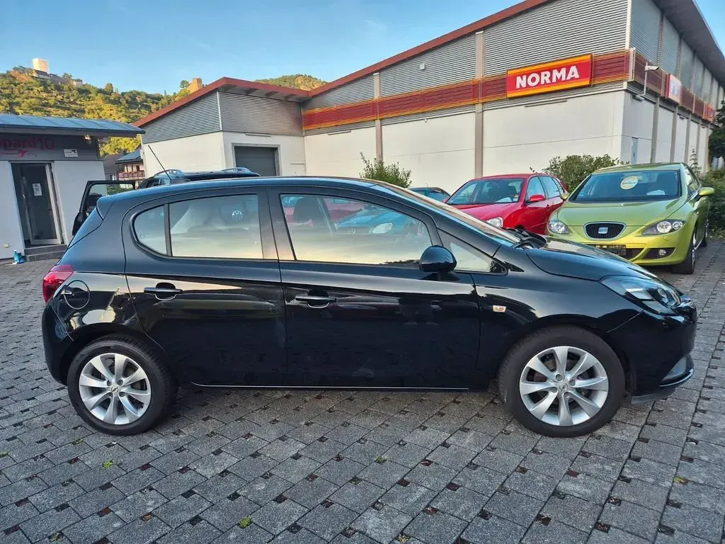 Gebraucht Opel Corsa Selection 90 PS (66 kW) 2017 Schwarz Kleinwagen