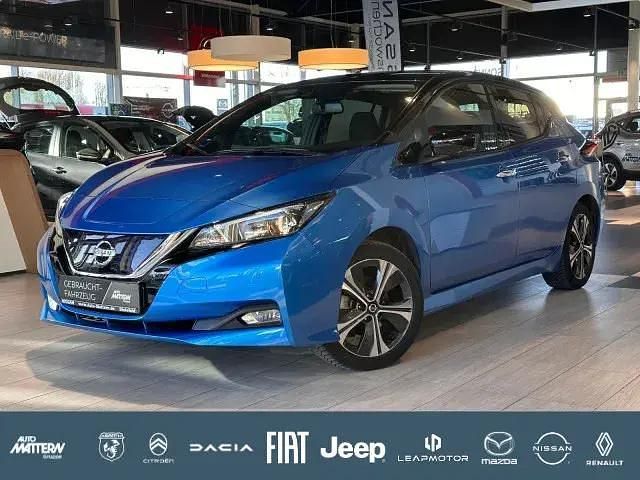 Blau Gebraucht 2021 Nissan Leaf Kleinwagen | 14.990 € (Fairer Preis) - Bild 1/4
