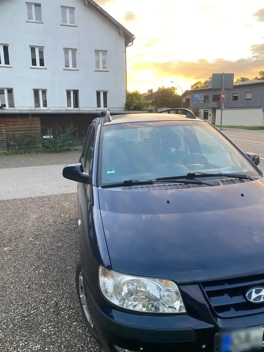 Gebraucht Hyundai Matrix GLS 122 PS (89 kW) 2005 Blau Van / Kleinbus