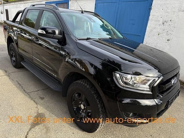 Schwarz (metallic) Gebraucht 2019 Ford Ranger Limited Abholung | 24.980 € (Superpreis) - Bild 1/4