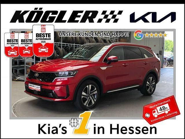Rot Gebraucht 2021 Kia Sorento Platinum SUV | 35.860 € (Fairer Preis) - Bild 1/2