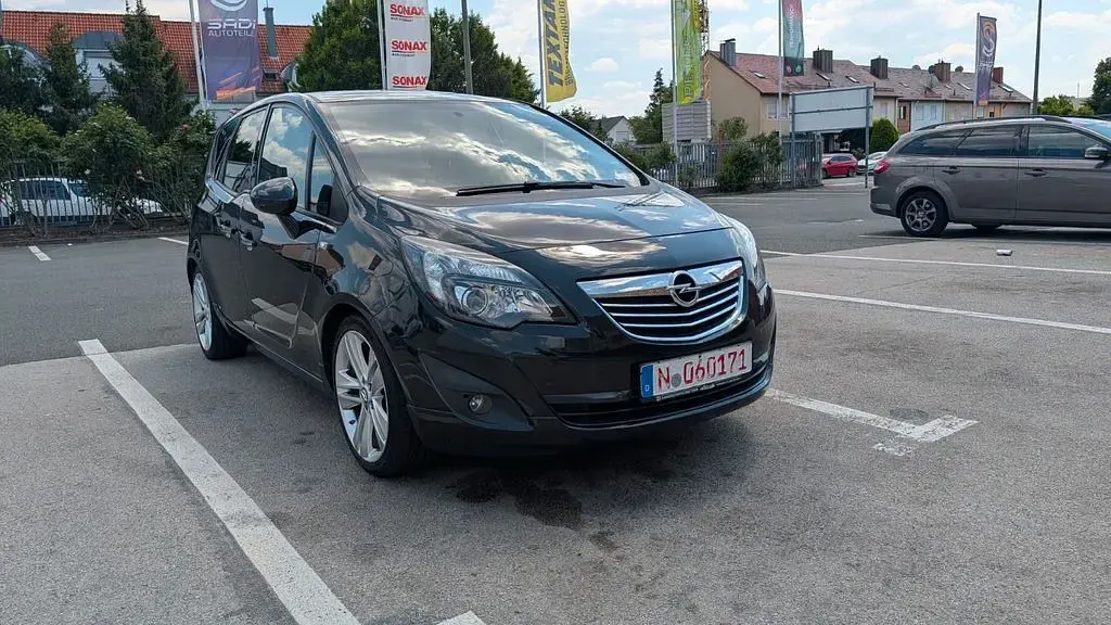 Gebraucht Opel Meriva Innovation 140 PS (102 kW) 2012 Schwarz Van / Kleinbus